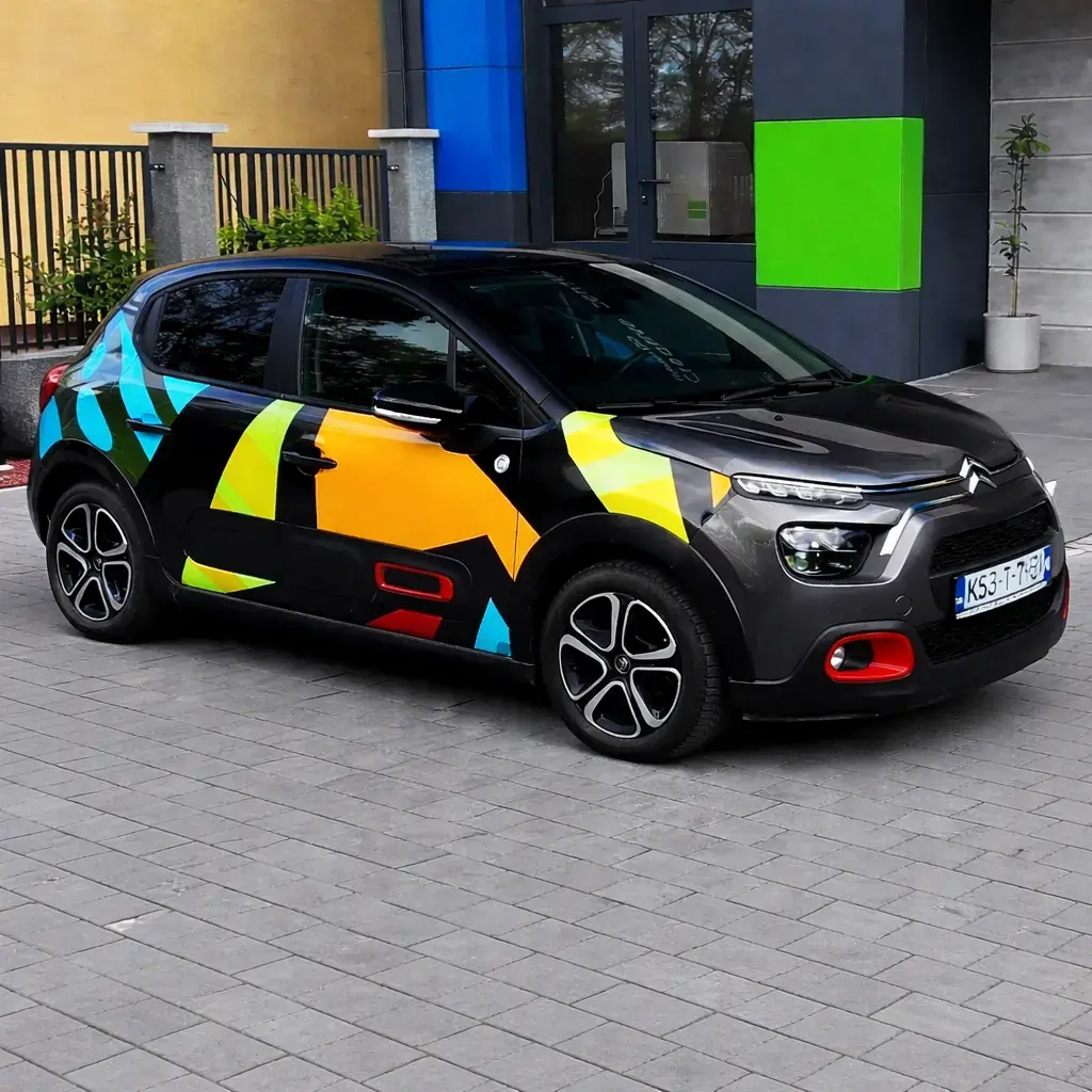 Brendiranje vozila BiH - car wrap primjer 2