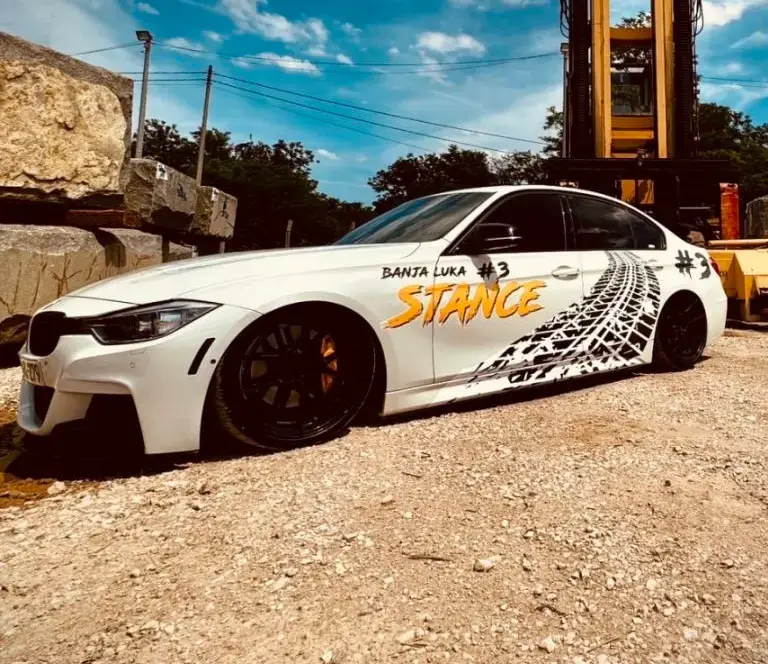 Obljepljivanje vozila BiH - primjer 5